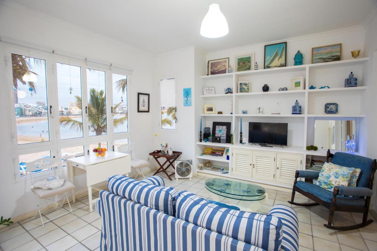 Mariposa Blanca, Apartamento En 1ª Linea De Playa Las Palmas Exterior photo