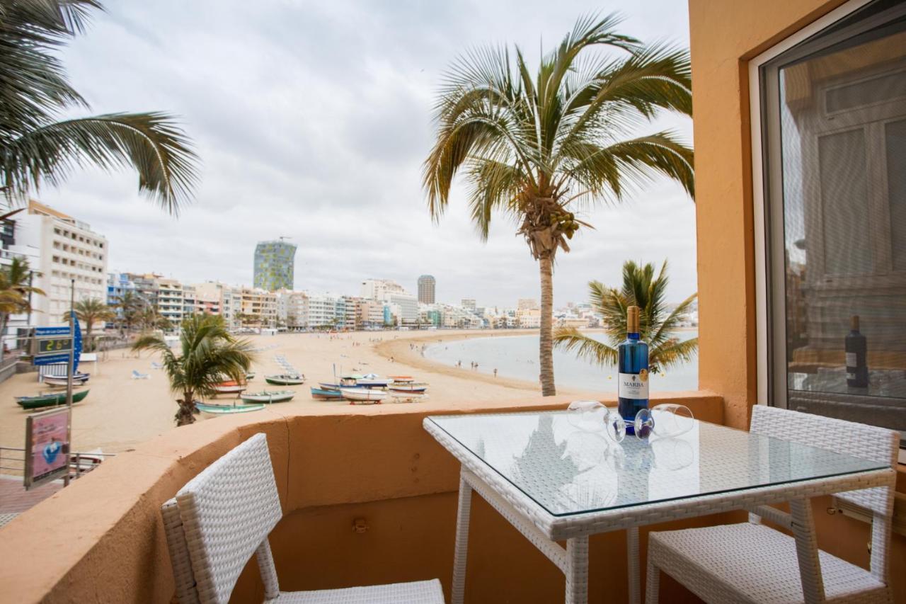Mariposa Blanca, Apartamento En 1ª Linea De Playa Las Palmas Exterior photo